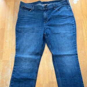 Women’s Size 18 x 29 Duluth Trading Co Blue Denim Pants